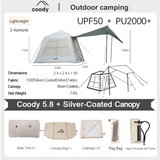 將圖片載入圖庫檢視器 COODY 5.8 INFLATABLE TENT 