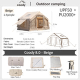 Load image into Gallery viewer, COODY 8.0 INFLATABLE TENT