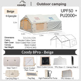 Load image into Gallery viewer, COODY 8.0 INFLATABLE TENT